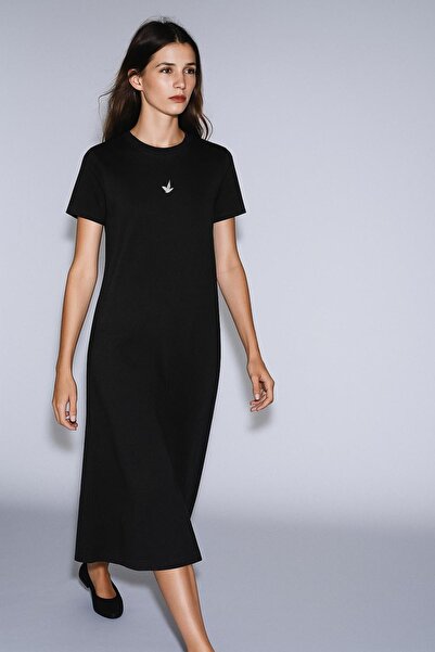 HAKKE ΦΟΡΕΜΑ με κοντό μανίκι με στάμπα με έγχυση