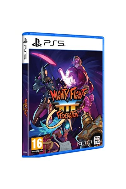 Komik Jocul Mighty Fight Federation pentru Playstation 5