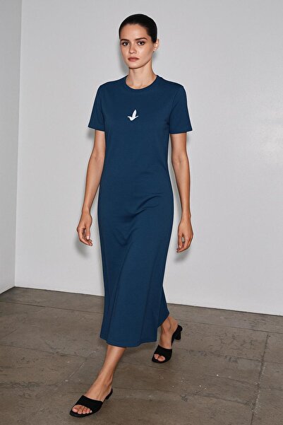 HAKKE ΦΟΡΕΜΑ με κοντό μανίκι με στάμπα με έγχυση