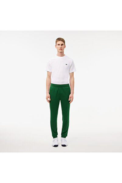 Lacoste Erkek Regular Fit Baskılı Yeşil Eşofman Altı