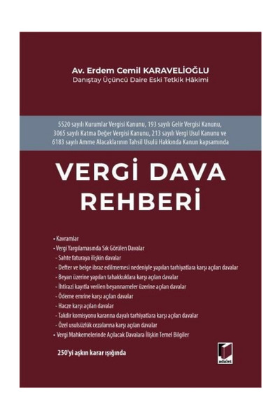 Adalet Yayınevi Vergi Dava Rehberi/ÖZEL BASKILI KRAFT DEFTER HEDİYE
