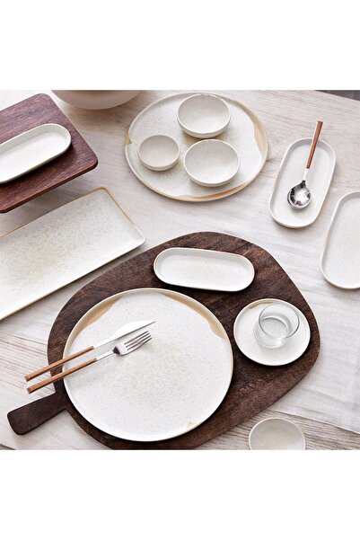 Kütahya Porselen KÜTAHYA PORSELEN BONE NORDIC MAT 28 PARÇA KAHVALTI TAKIMI