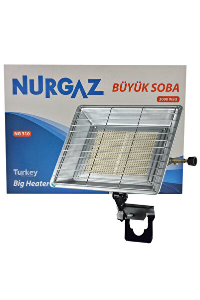 MXM Aragaz cu arzător mare, 3000 W, 220 g/h, carcasă din tablă galvanizată