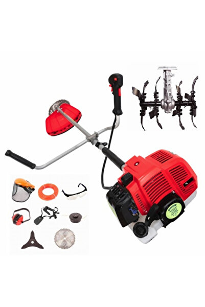 micul fermier Motocoasa pe benzina Micul Fermier 712, 4.76 Cp, 52 CC, 8 acc. incluse + Cultivator 28mm * 9T