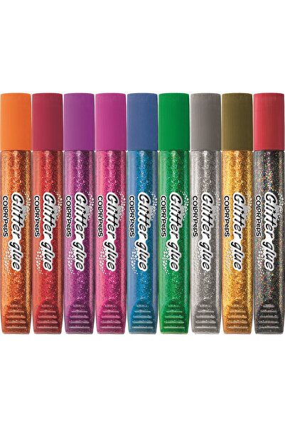 Maped Adeziv lichid cu sclipici Color'Peps 9 culori/set