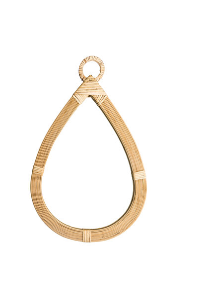 GOGOWOOD Damla Form Bambu Ayna