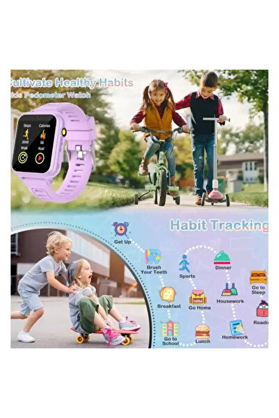 Generic AIWIEP Kids Smart Watch for Boys Girls, Child Smartwatches with 16 Games Music Player Camera Alarm C