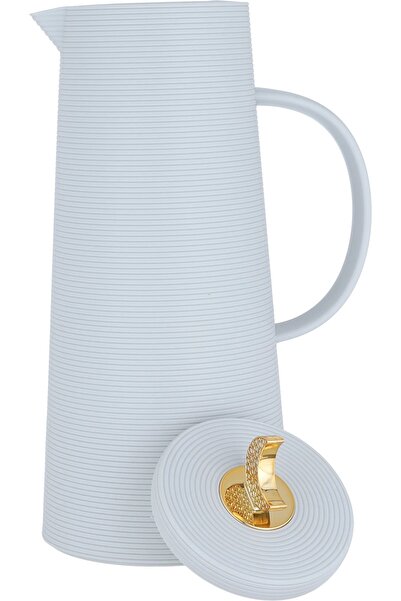 rexa Royal 8 thermos crescent lid, 1 liter, glass inner container,