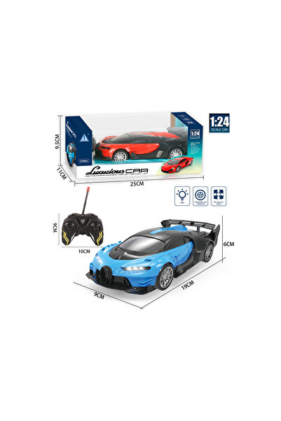 Family Center Model Car R/C 1:24 W/Light 10-2442898B