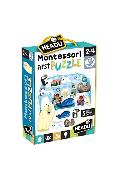 Headu Montessori First Puzzle Pole (2-4 Yaş) MU24711