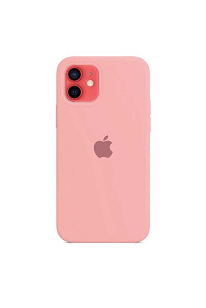 Apple Силиконов калъф за iPhone 11, бебешко розов