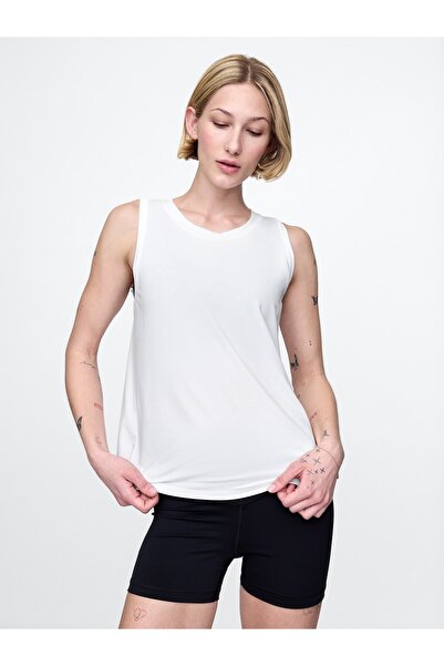 GAP Kadın Beyaz GapFit Breathe Tank Top