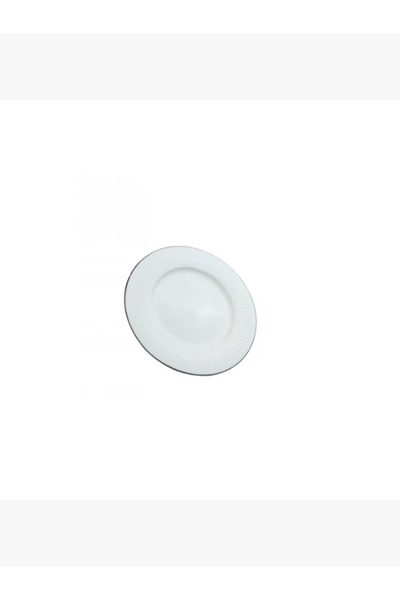 rexa Round Serving Platter - Silver Lined - 16 x 16 cm