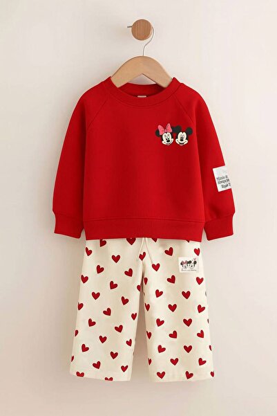 Minigimin Cicileri My Little Girl's Cicileri Mnn Heart Printed Girl's 2-Piece...