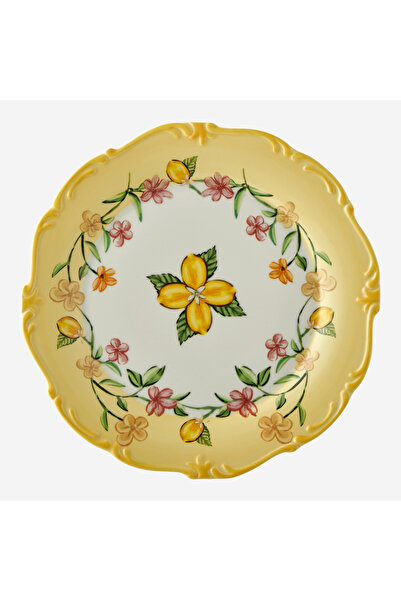 CHIARA ALESSI Il Sogno Sarı Stoneware Yemek Tabağı 26,5 Cm