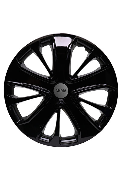 OTOCİRİT Jant Kapağı Kırılmaz 15" Parlak Siyah Clio Model (1 ADET)