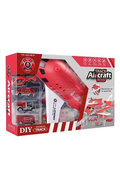 OEM Avion pomperi transformabil in parcare cu 4 vehicule Fire Control