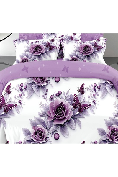 CHIRASO CHIRASO Bedding, Finet 5D Identical to the picture, ELASTIC Sheet 180x200+25cm, Duvet Cover, 2 Pillowcases