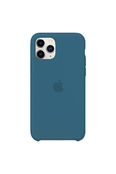Apple Husa Silicon pentru iPhone 11 Pro Max, Pacific Green