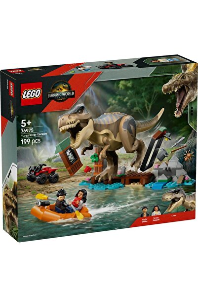 LEGO Jurassic World 76975 T. rex River Escape