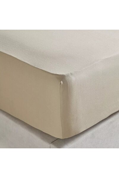 Home Centre Essence Cotton Percale 144 Thread Count Super King Fitted Sheet - 200x205 cm