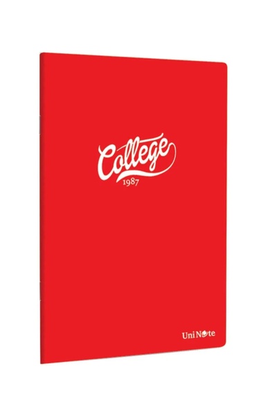 KIZILELMADA College 60 Sheets Ruled Notebook - Practical for School and Office