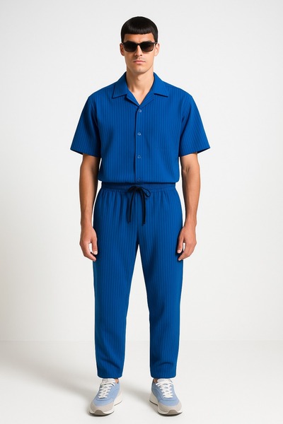 STITCH by MH Mens Turkish Co-ord Shirt set