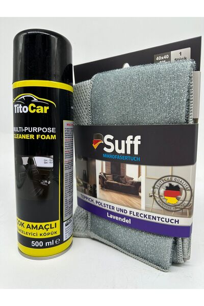 titocar Çok Amaçlı Temizleyici Köpük & Kuaför Bezi