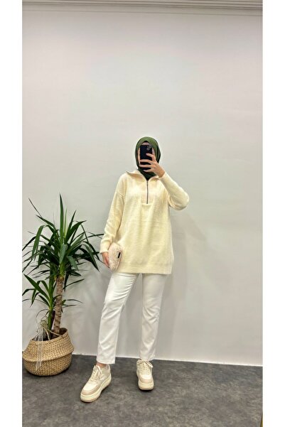 Suede Style 40820 - Stylish Comfortable Half Neck Zipper Polyamide Women's Lo...