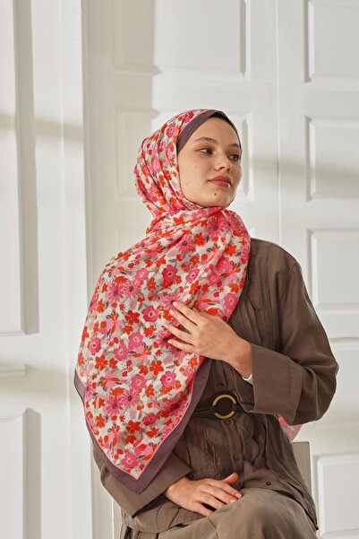 Silk Home شال ناعم منقوش 70021-07