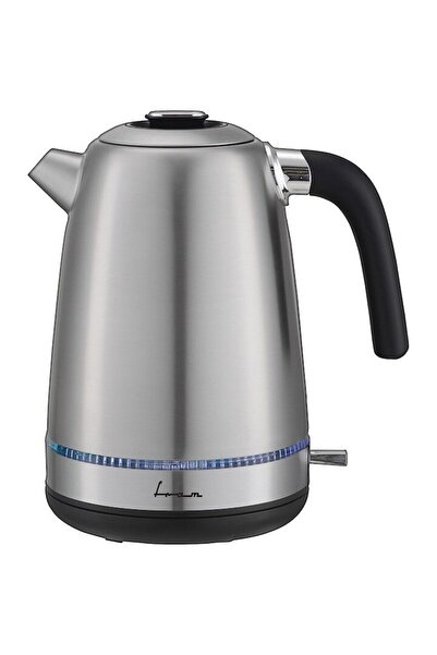 FRAM Electric Kettle FEK-M2200SS, 1850-2200W, 1.7L, detachable filter, Black/Grey