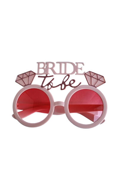 DODOMAR Glasses Bride to Be Written Salmon-Colored