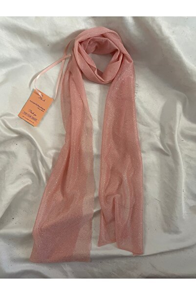 Nurcanilirboutique Pembe&pudra sindy simli fular