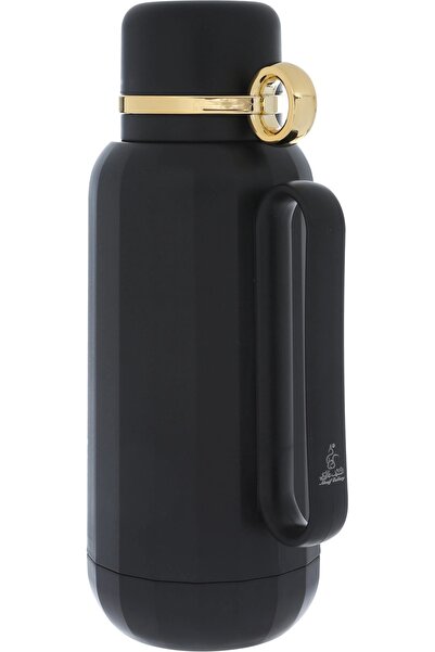 rexa Timeless Rahal Thermos, 1 liter, thermal glass inner container, plastic outer shell - black