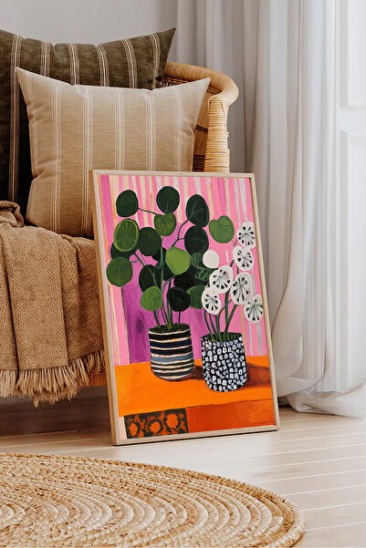 Dekorsiahome Τραπέζι σαλονιού κουζίνας με ξύλινο πλαίσιο μονοκόμματο TK1581