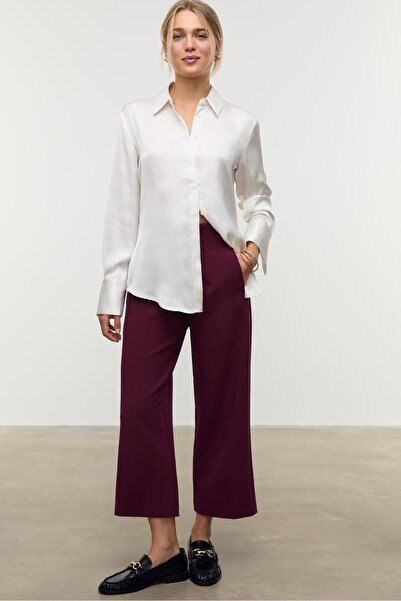 Stradivarius Basic satin shirt