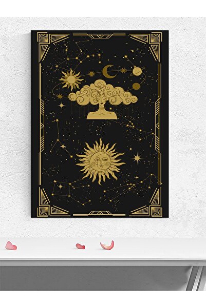 Postermanya Celestial, Gök Rüyası Tarot Kartı Manifest, Olumlama, Mantra, Spi...