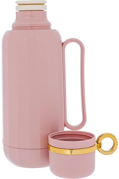 rexa ترمس رحال تايملس، سعة 1 لتر، وعاء داخلي من الزجاج الحراري، غلاف خارجي من...