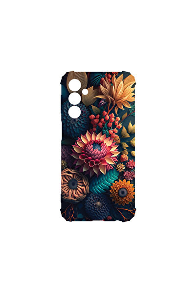 bestcase Carcasă spate antișoc pentru Samsung Galaxy M34, flori colorate, AS ...