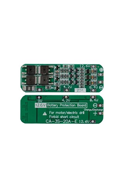 Powermaster Weko BMS-24031 3S 20A BMS Devresi Lityum Batarya Şarj Modülü