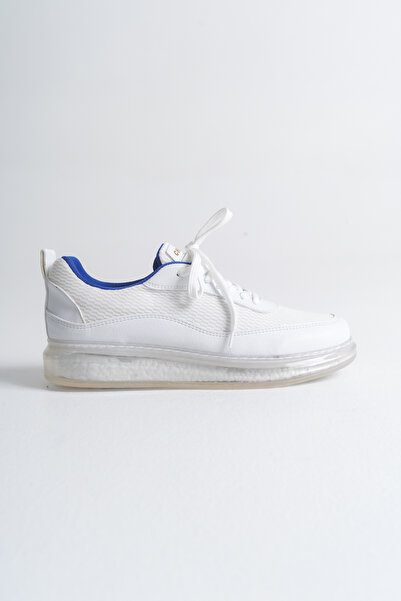 Chekich Ch181 - Rrt İpekyol Men's Shoes White / Sax Blue