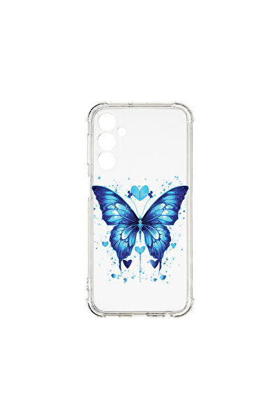 bestcase Carcasă spate antișoc pentru Samsung Galaxy S24 Plus, fluture albast...