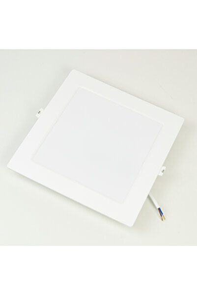 PNI LED spotlight D-Light 2401W, recessed, 24W, 6500K, 295mm, for indoor, white
