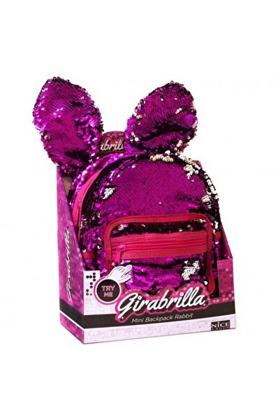 Girabrilla حقيبة ظهر مطرزة على شكل أرنب Tm-1005