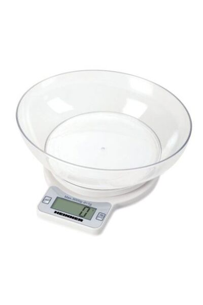 Heinner Electronic kitchen scale, 3Kg, White