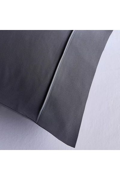 Home Center Essence Cotton Percale 144 Thread Count 2-Piece Standard Pillowcase Set - 50x75 cm