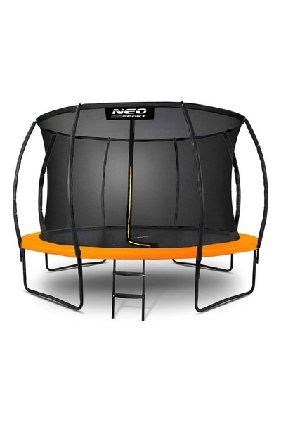 DacEnergy Trambulina de gradina , 3 picioare duble, plasa interioara, scara m...