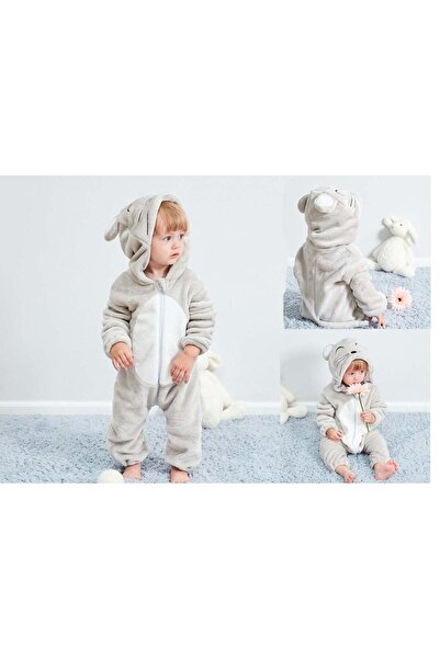 WildFashion Kigurumi pajamas for babies, jumpsuit type, made of soft and fluffy material CLD141-18
