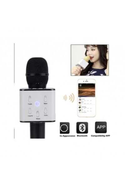 karaoke Microphone with rechargeable karaoke speaker