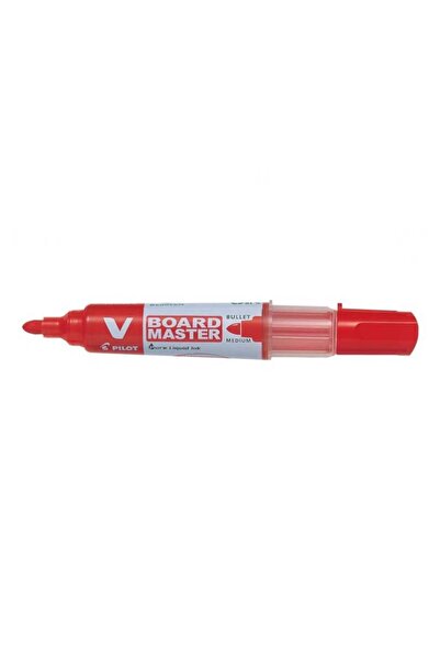 Pilot Marker Vboard Master pentru tablă albă, vârf rotund, 2,3 mm, roșu
